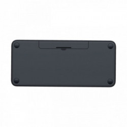Logitech K380 tastiera Bluetooth QWERTZ Tedesco Grigio