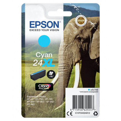 Epson Elephant Cartuccia Ciano XL