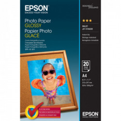 Epson Photo Paper Glossy - A4 - 20 Fogli
