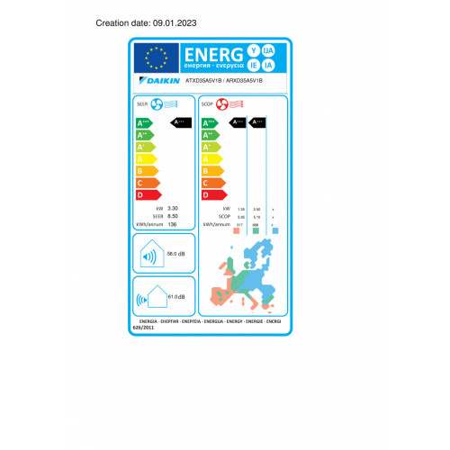 Daikin ATXD35A condizionatore fisso...