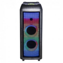 NEW_MAJESTIC PARTY SPEAKER FLAME T360 TWS, batt. ricaricabile, 150W rms, Bluetooth, effetti luci