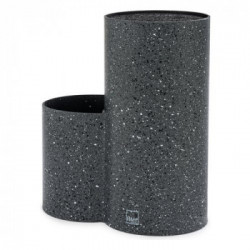 Ceppo per coltelli Cme 8557700 H&H con porta mestoli Granito