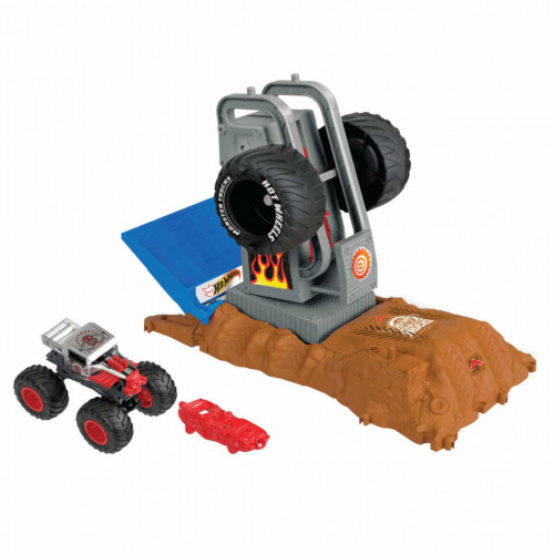 Hot Wheels Monster Trucks Arena Smashers playset