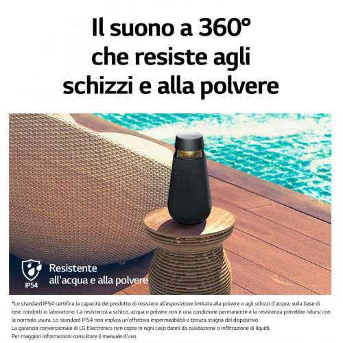LG XBOOM 360 XO3, Speaker omnidirezionale 50W,...
