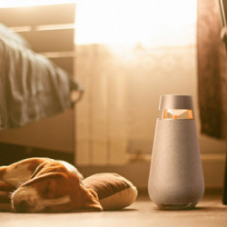 LG XBOOM 360 XO3, Speaker omnidirezionale 50W, Illuminazione, IP54, Bluetooth 5.1, Beige