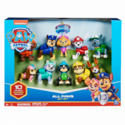 PAW Patrol , Confezione Regalo Anniversario 10 Anni, Personaggi da collezione, 10 cuccioli inclusi, Giochi per bambini dai 3