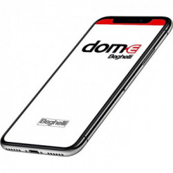 Beghelli Dom Telecamera Wifi Esterno FullHD con Batteria Ricaricabile Autonomia fino a 8 Mesi Videocamera Sorveglianza Esterno c