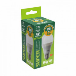 Beghelli SuperLED Lampadina a risparmio energetico 9 W E27 F
