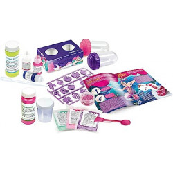 Clementoni- Scienza Fun Scintilli di Sirena-Gioco Scientifico 8 Anni, Laboratorio Esperimenti, Fabbrica, Kit per Slime, Versione