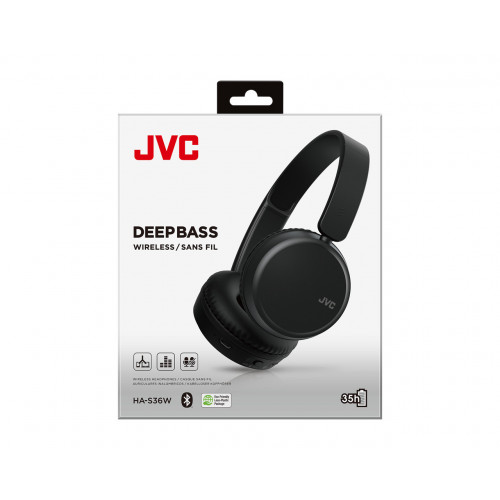 JVC HA-S36W Cuffie Wireless A Padiglione Musica...