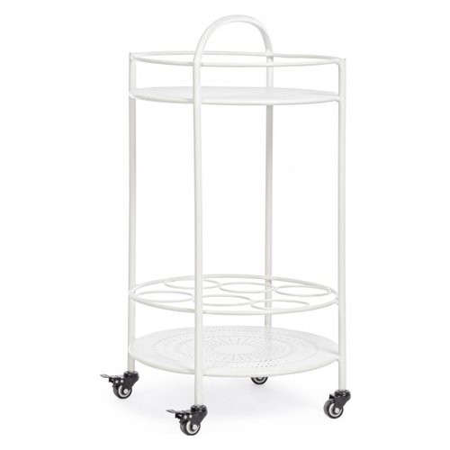Bizzotto CARRELLO C-P. BOTTIGLIE BURTON BIANCO