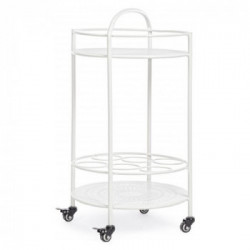 Bizzotto CARRELLO C-P. BOTTIGLIE BURTON BIANCO