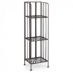 Bizzotto Scaffale 3P RAY Marrone34x30x114 0740483