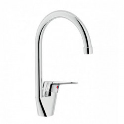 Nobili BS101113CR - Miscelatore Cucina, Monocomando, Bocca Girevole, Finitura Cromo