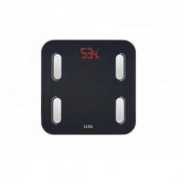 Laica PS7015 bilance pesapersone Quadrato Nero Bilancia pesapersone elettronica