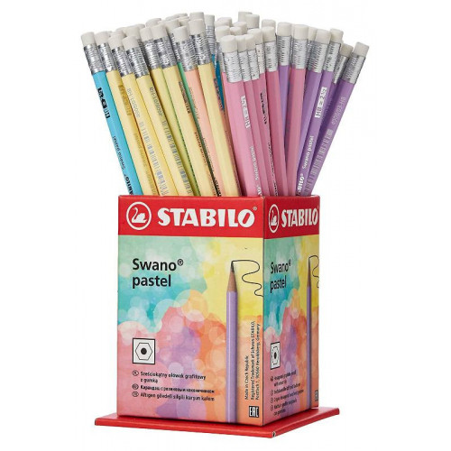 STABILO SWANO PASTEL HB ESPOSITORE DA 72 PZ.