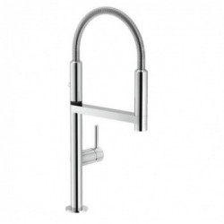 Nobili MV92300/50CR serie Move - Miscelatore Cucina, Bocca Girevole, Monocomando, Finitura Cromo