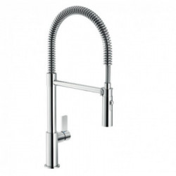 Nobili FL96320/1CR Serie Flag - Miscelatore Cucina , Monocomando, Bocca Girevole, Finitura Cromo