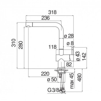 Nobili LV00113CR Serie Live... 2