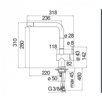 Nobili LV00113IX Serie Live... 2