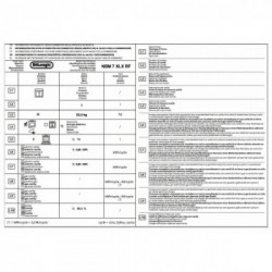 De’Longhi NSM 7 XLX RF forno 74 L A Acciaio inossidabile