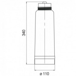 Nobili RVR3095 Serie Sorgente - Ricambio Filtro, Cartuccia