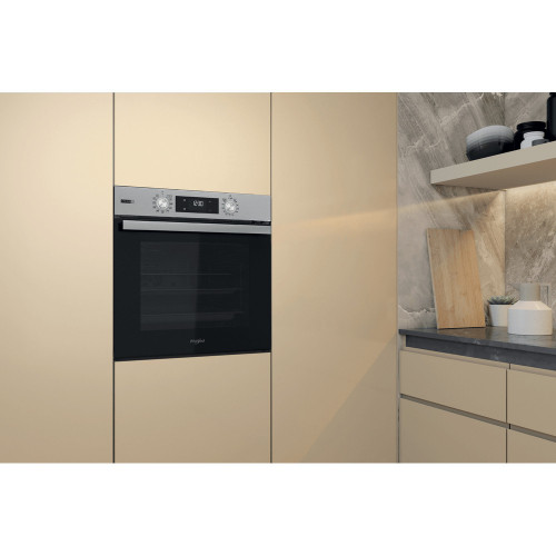 Whirlpool OMSR58RU0SX 71 L A+ Acciaio inossidabile