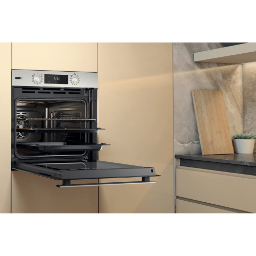 Whirlpool OMSR58RU0SX 71 L A+ Acciaio inossidabile