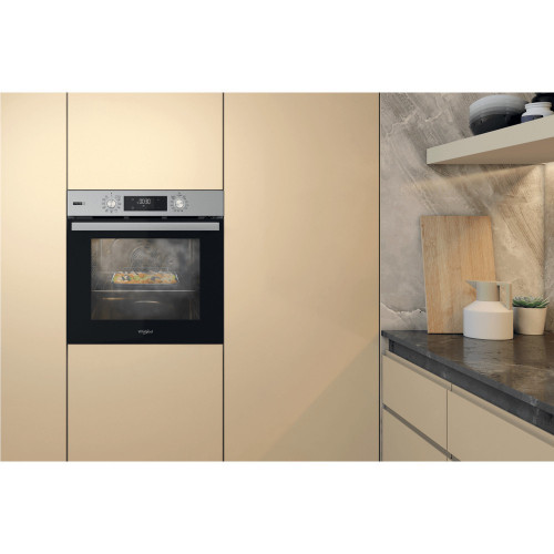 Whirlpool OMSR58RU0SX 71 L A+ Acciaio inossidabile