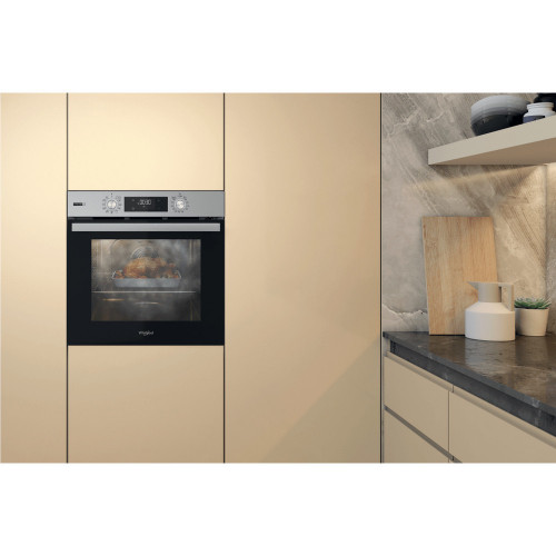 Whirlpool OMSR58RU0SX 71 L A+ Acciaio inossidabile