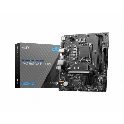 MSI PRO H610M-E DDR4 scheda madre Intel H610...