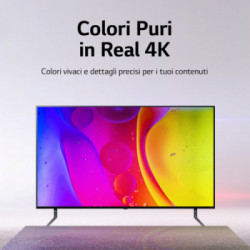 LG NanoCell 65'' Serie NANO76 65NANO766QA 4K Smart TV NOVITÀ 2022