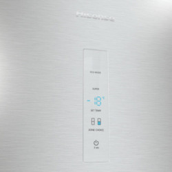 Hisense RB434N4BCE1 frigorifero con congelatore Libera installazione 331 L Acciaio inossidabile