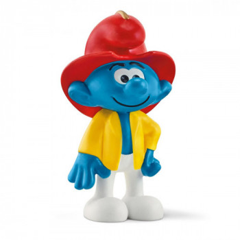 schleich The Smurfs Fireman...