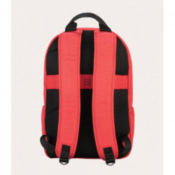 Tucano Speed ​​15" zaino Zaino casual Rosso Tessuto