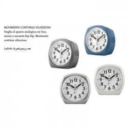 OROLOGIO SVEGLIA JM QDRA C/LUCE 8,5 JA7083