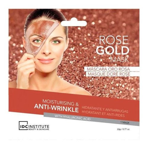 Maschera bellezza Idc Institute Rose Gold Mask...