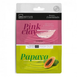 Maschera bellezza Idc Institute Maschera Viso Duo Argilla Rosa E Papay