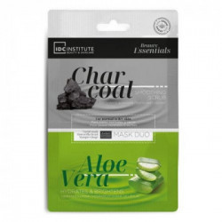 Maschera bellezza Idc Institute Maschera Viso Duo Carbone E Aloe Vera