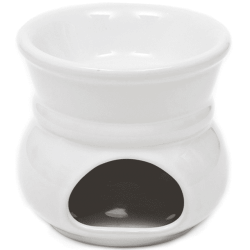 Eva 070359 - Bagnacauda, Ceramica, 11 CM, Bianco