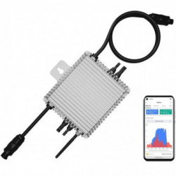 Microinverter Fotovoltaico Deye Monofase di Rete On-Grid 600W 230VAC con Modulo WiFi Integrato IP67
