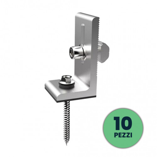 Piedi a L per Fissaggio di Pannelli Solari...