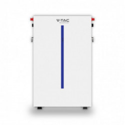 Batteria di Accumulo 6.14kWh al Litio-Ferro-Fosfato (LiFePO4) da Muro BMS Integrato per Inverter Fotovoltaici (51.2V 120Ah) IP65