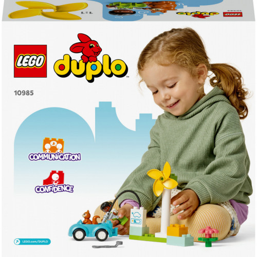 LEGO DUPLO Turbina eolica e auto elettrica