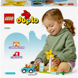 LEGO DUPLO Turbina eolica e auto elettrica