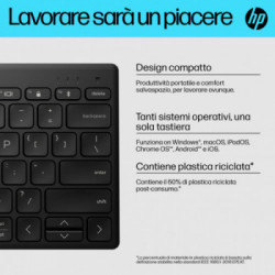 HP Tastiera Bluetooth multi-dispositivo compatta 355