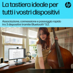 HP Tastiera Bluetooth multi-dispositivo compatta 355
