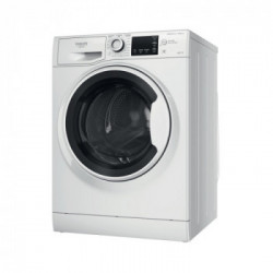 Hotpoint NDB 10736 WA IT lavasciuga Libera installazione Caricamento frontale Bianco D