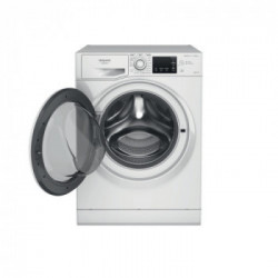 Hotpoint NDB 10736 WA IT lavasciuga Libera installazione Caricamento frontale Bianco D