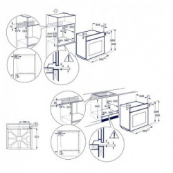 Electrolux KOFDP76X - FornoMultifunzione SurroundCook® Serie 600 con pulizia pirolitica
